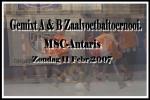 Gemixt A & B Jeugdtoernooi MSC-Antaris Zondag 11 febr.2007