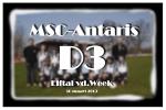 MSC-Antaris D3 Elftal vd.Week  Zaterdag 31 maart 2007