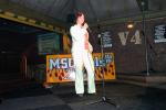 Kitty Fleming op het MSC Idols podium in Dock 44.