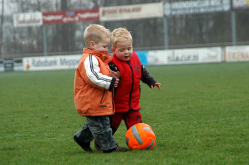 De bal is van mij!