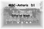 MSC-Antaris D1 Elftal vd.Week